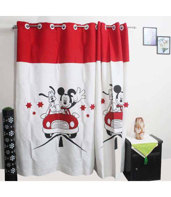 Curtain Mickey Pluto