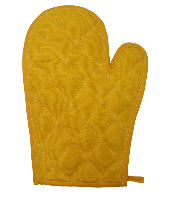 Oven Mitt Yellow